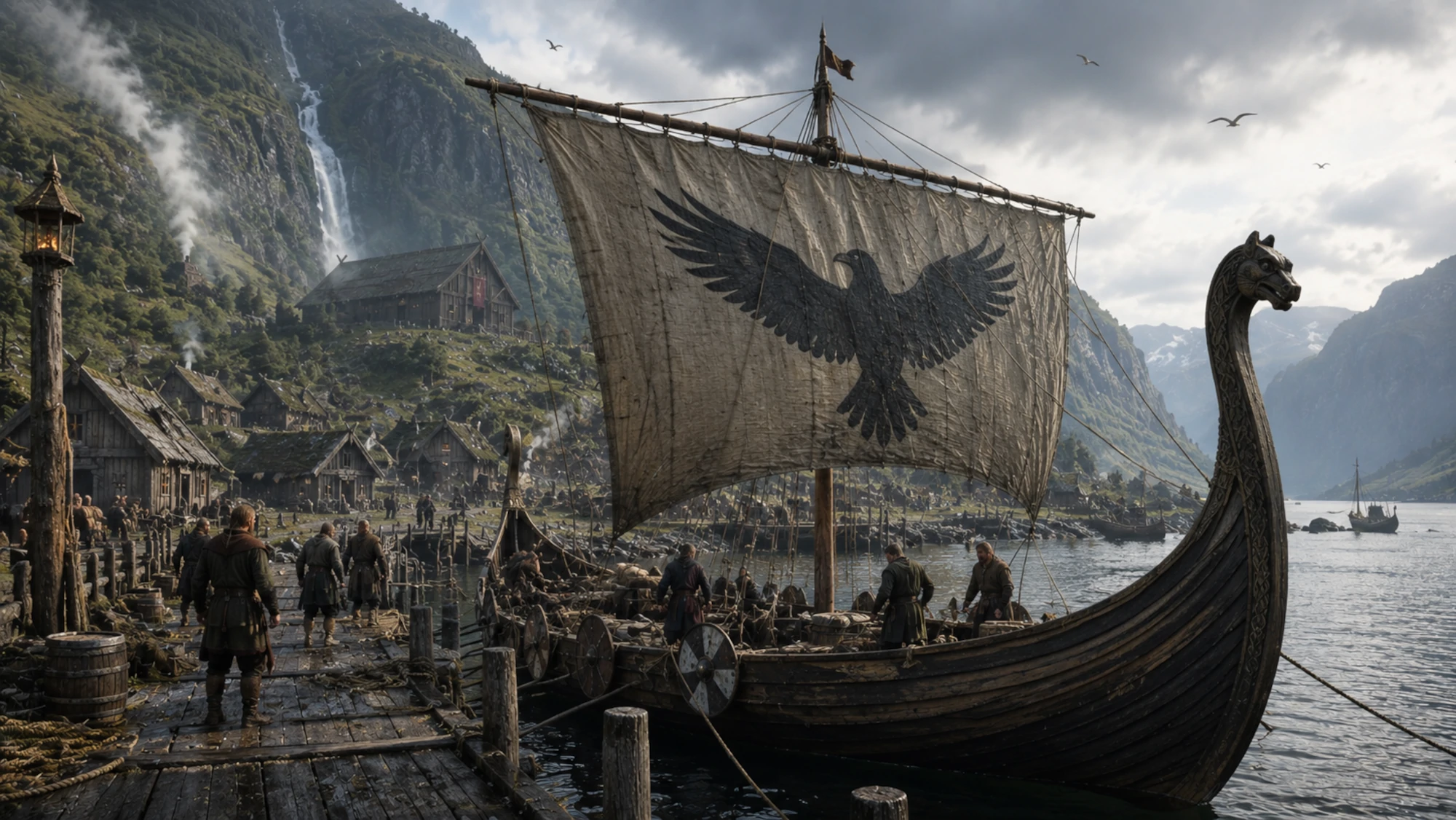 The Sea Raven at Ravenfjord